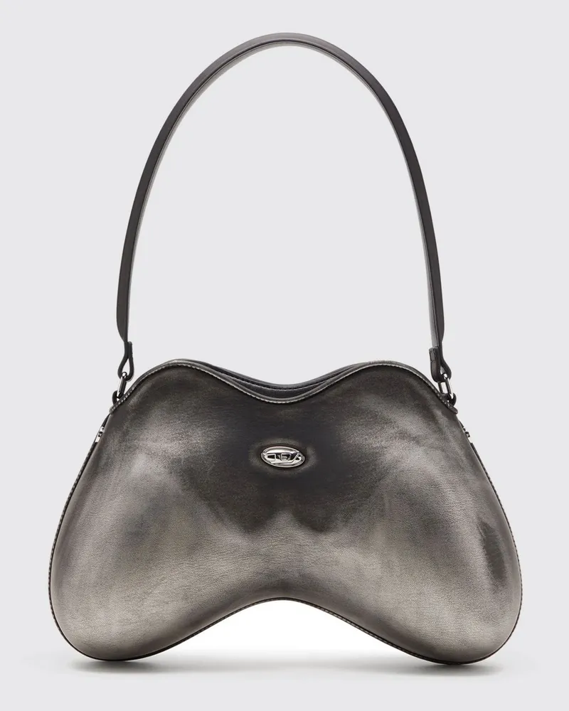 Diesel Schultertasche damen Grau