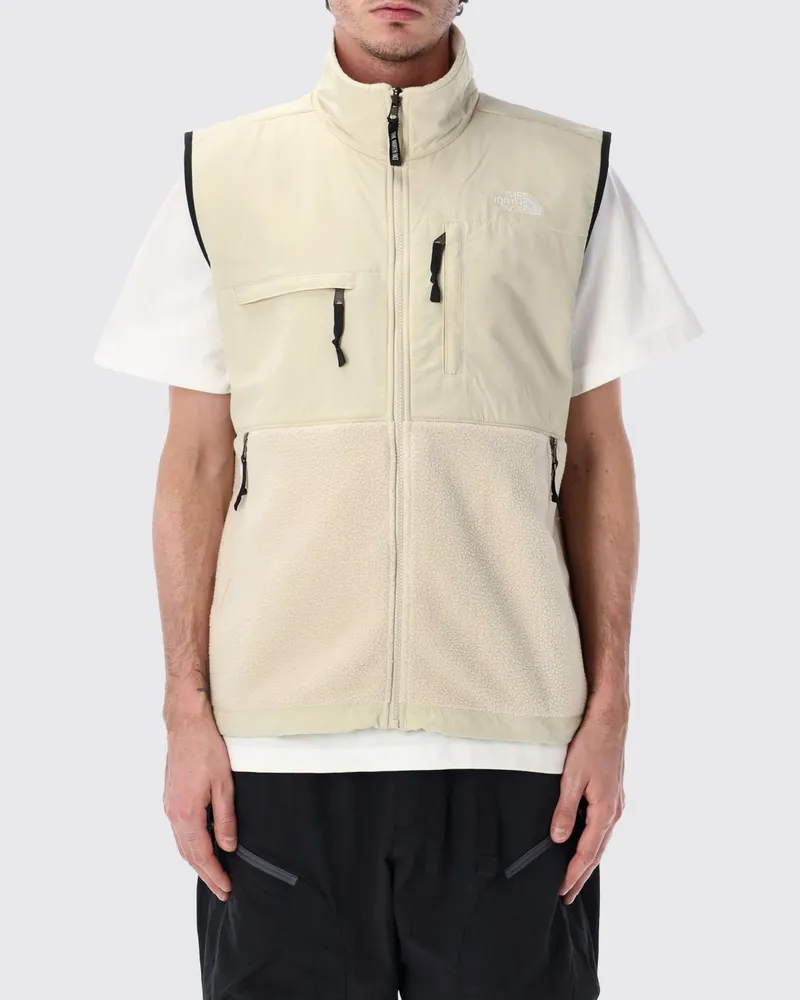 The North Face Retro Denali Weste aus technischem Gewebe Sand