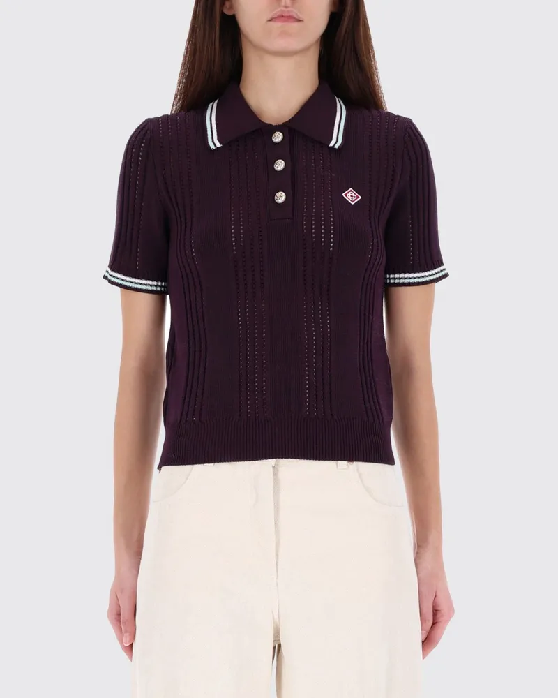 Casablanca Paris Polo damen Violett