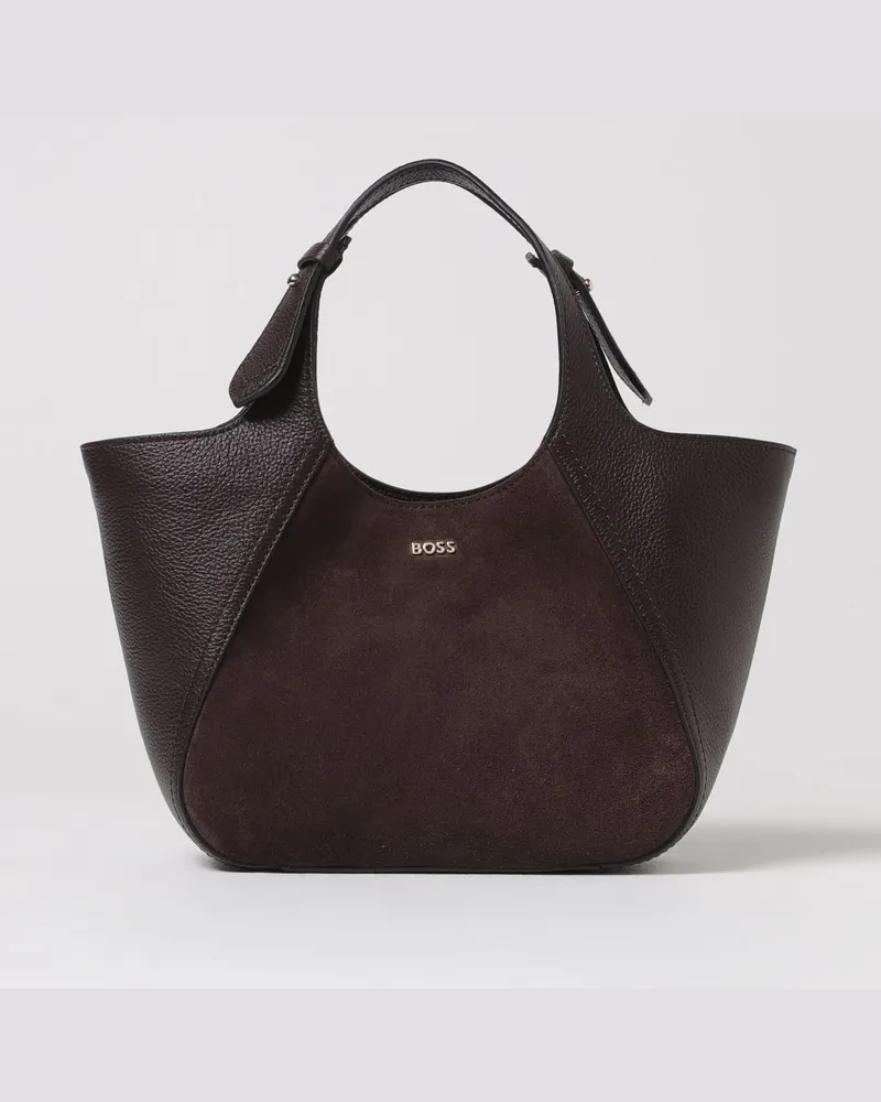HUGO BOSS Schultertasche damen Pflaume