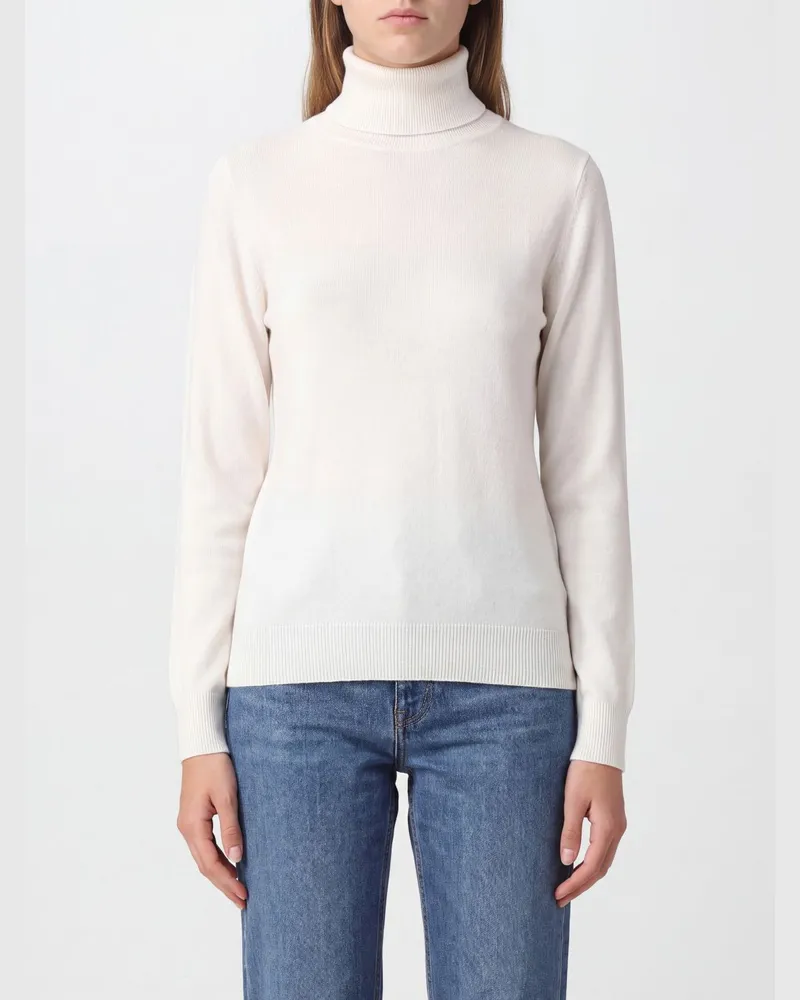 P.A.R.O.S.H. Langärmeliger Rollkragenpullover aus reinem Kaschmir von P.A.R.O H Weiß