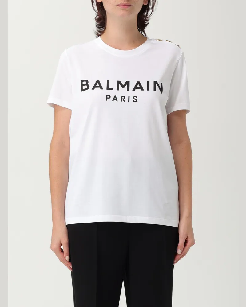 Balmain T-shirt damen Weiß