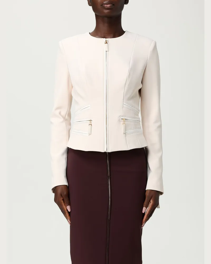Elisabetta Franchi Blazer damen Weiß