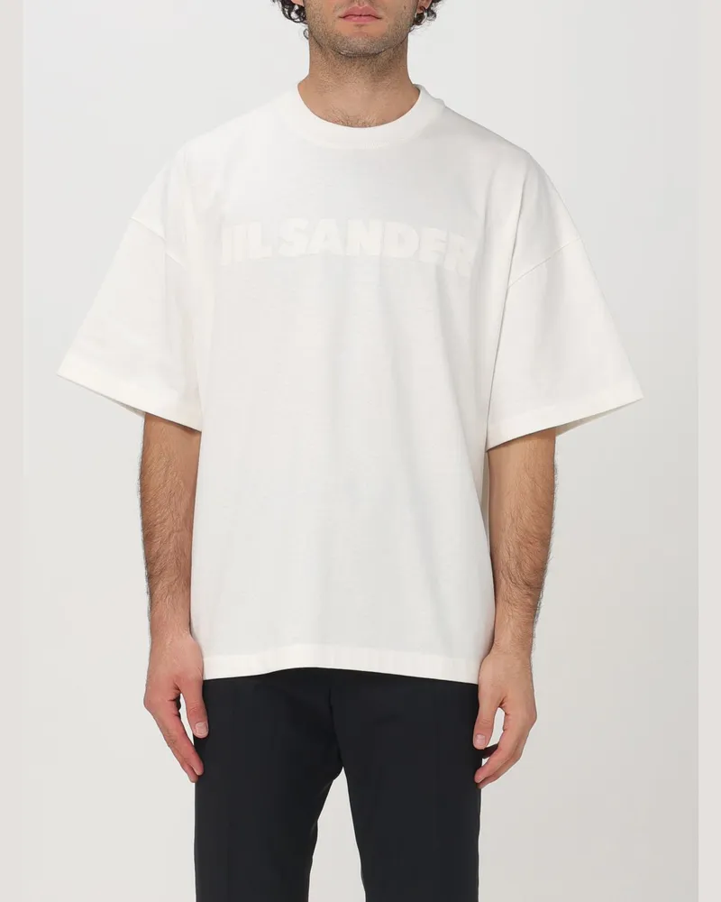 Jil Sander T-shirt herren Weiß