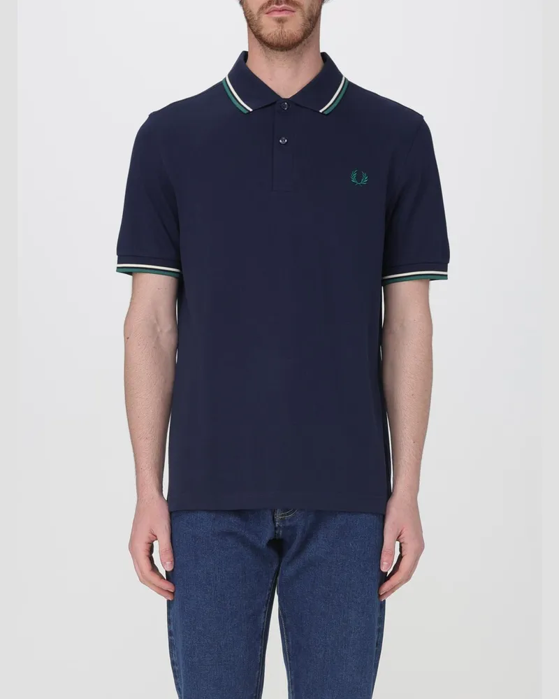 Fred Perry T-shirt herren Blau