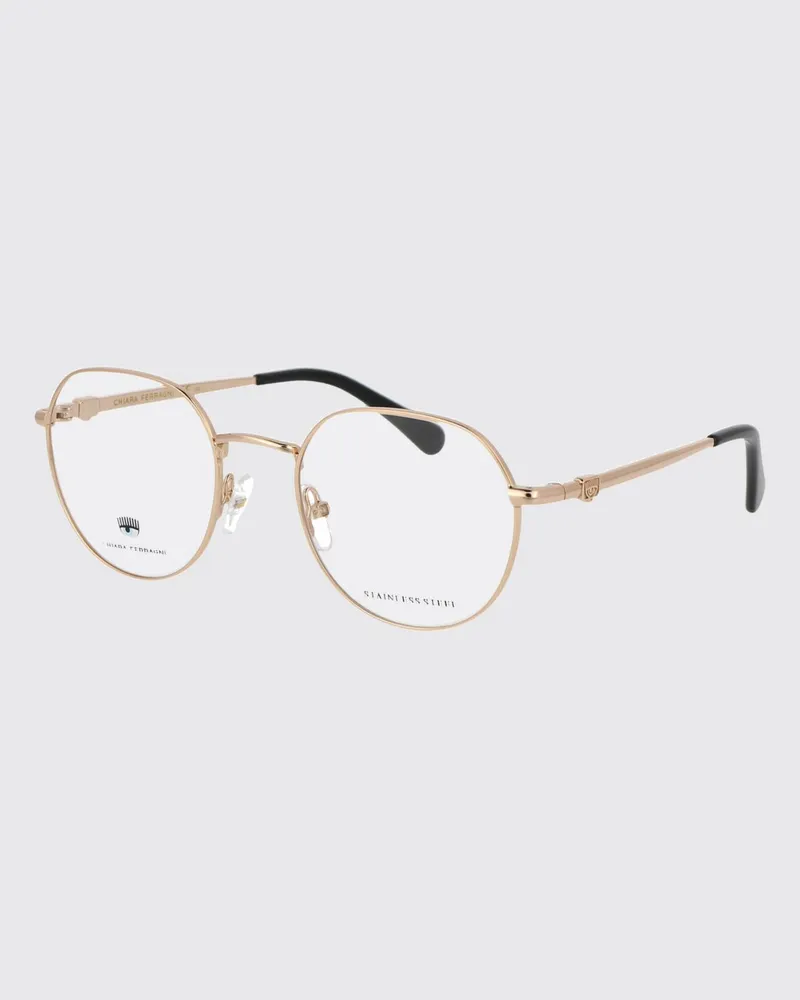 Chiara Ferragni Brillen damen Gold