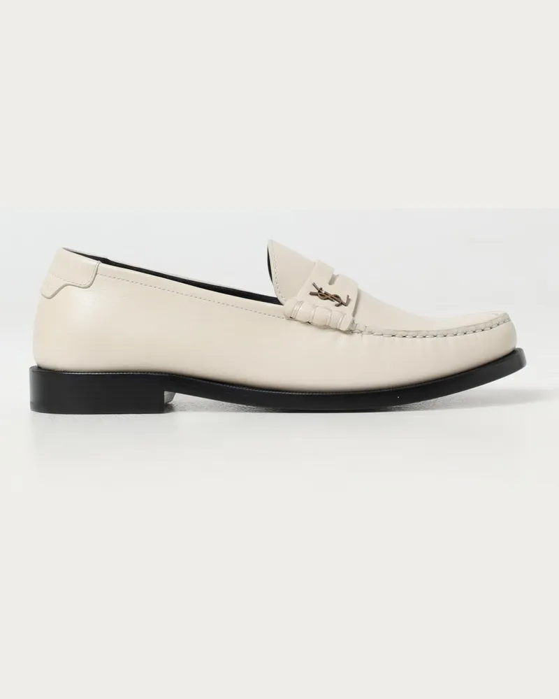 Saint Laurent Mokassins damen Weiß