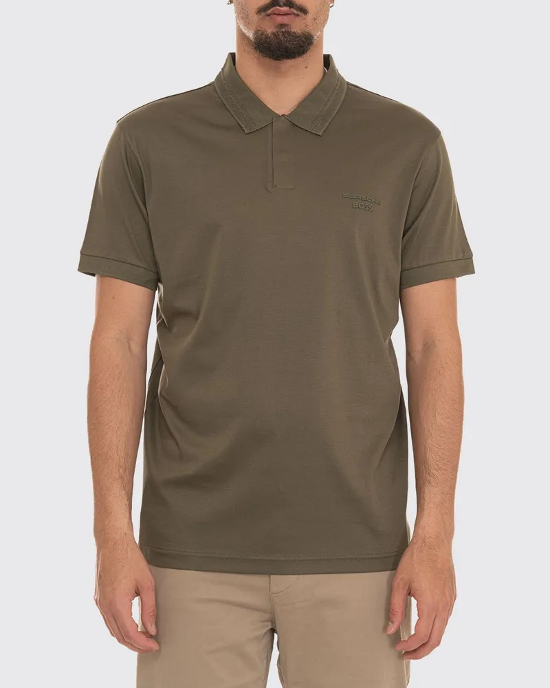 HUGO BOSS Polo herren Military