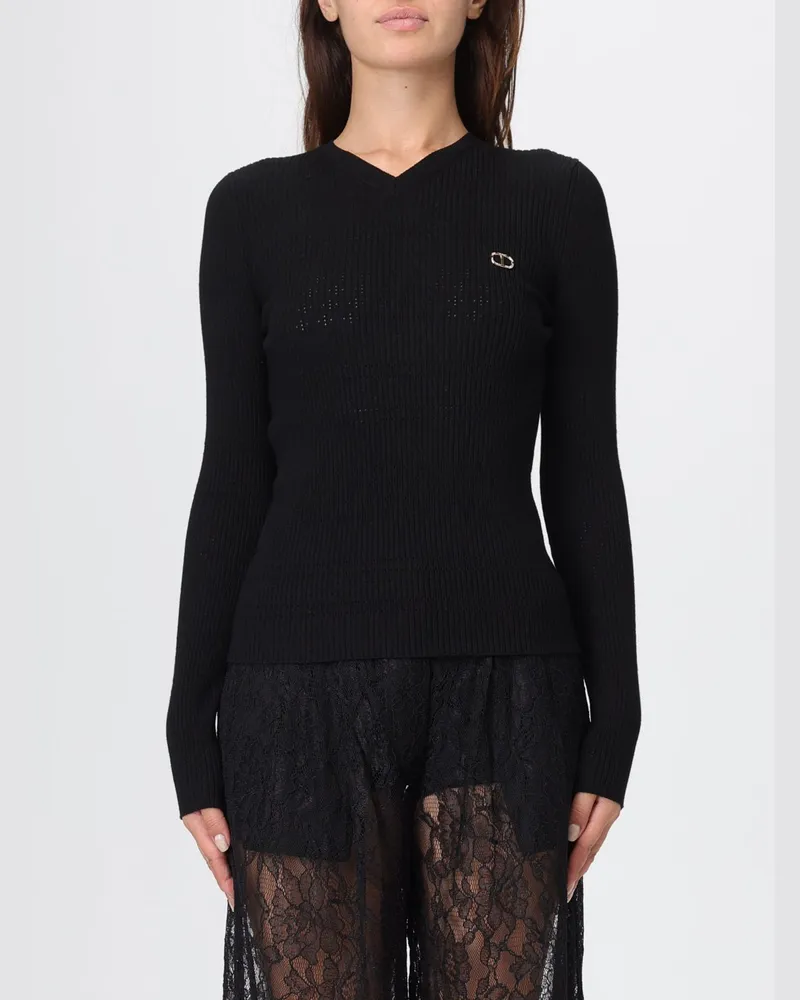 Twin-Set Pullover damen Schwarz