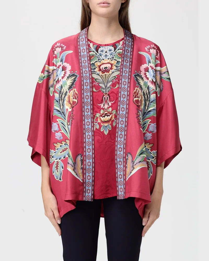 Etro Blazer damen Burgunderrot