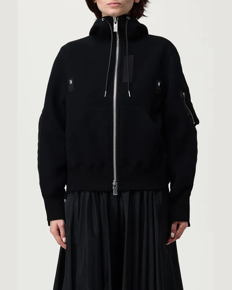 Sacai Pullover damen Schwarz