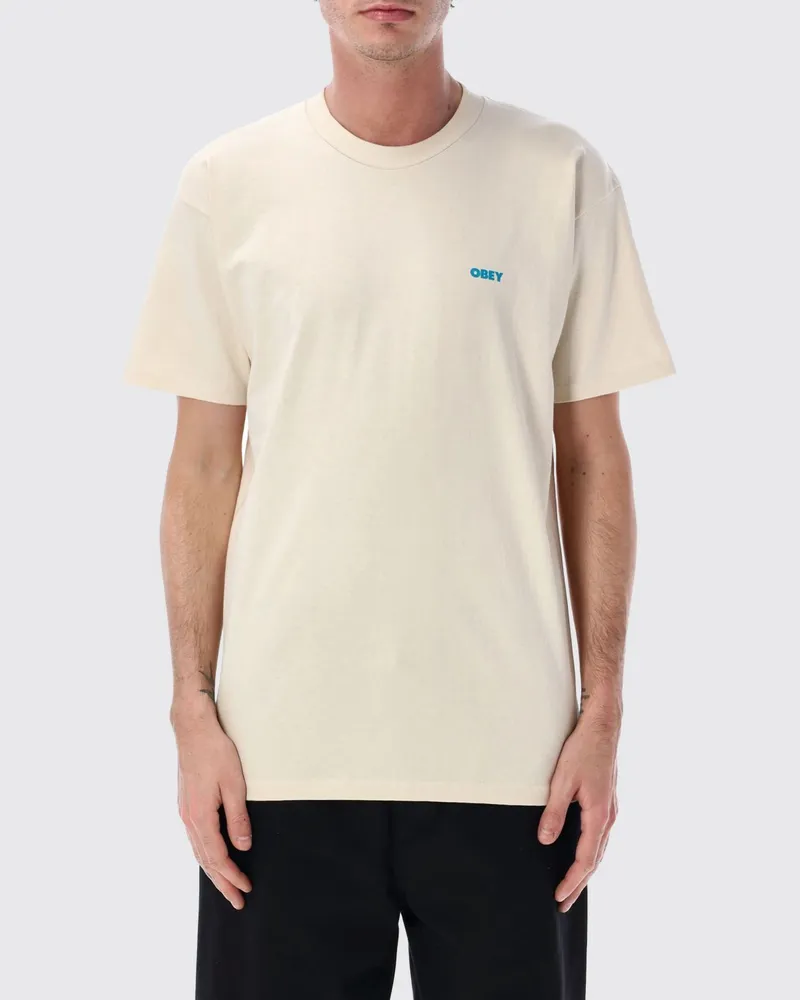 Obey T-shirt herren Weiß