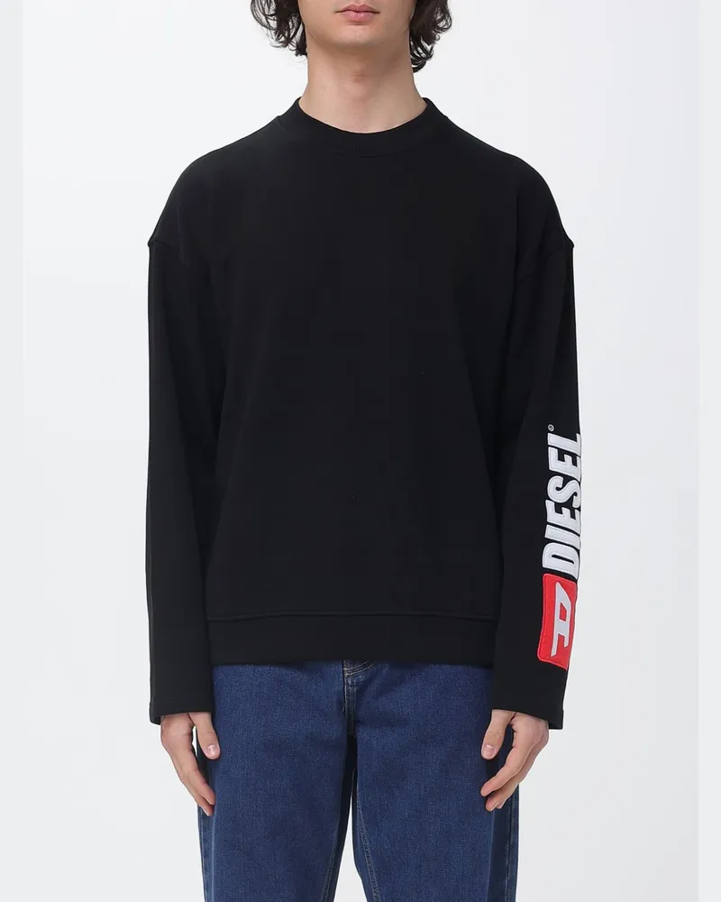 Diesel Sweatshirt herren Schwarz