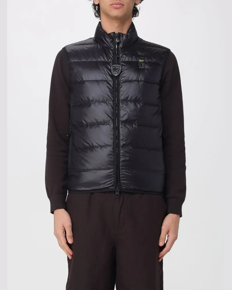 Blauer Weste herren Schwarz