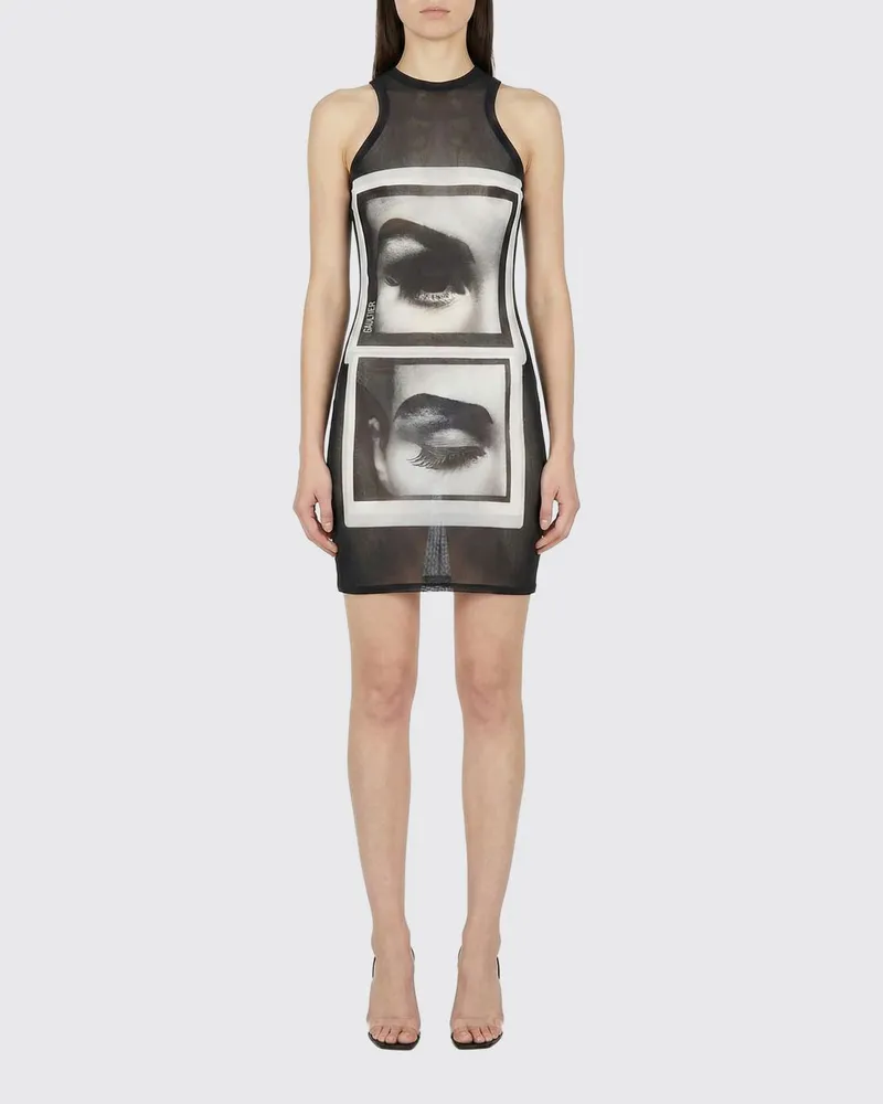 Jean Paul Gaultier Kleid damen Schwarz