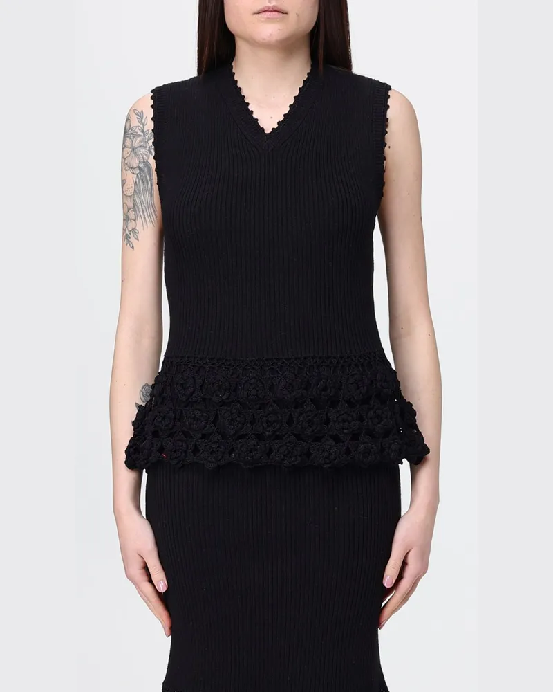 Ganni Pullover damen Schwarz