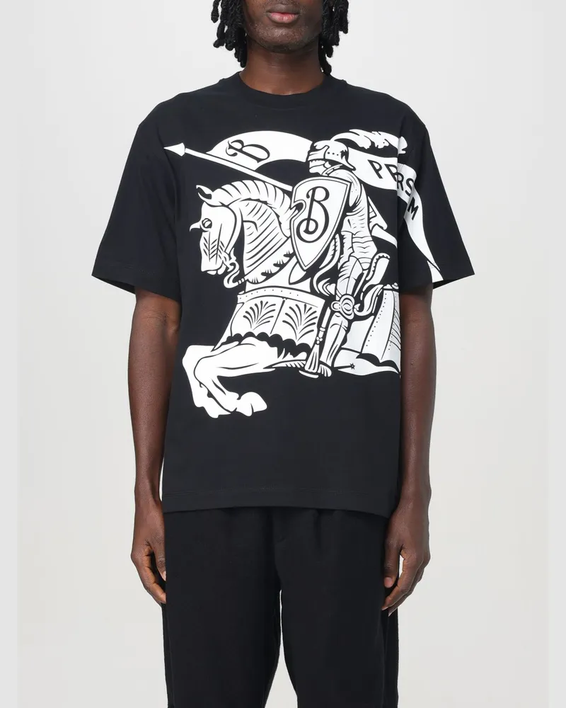 Burberry T-shirt herren Schwarz