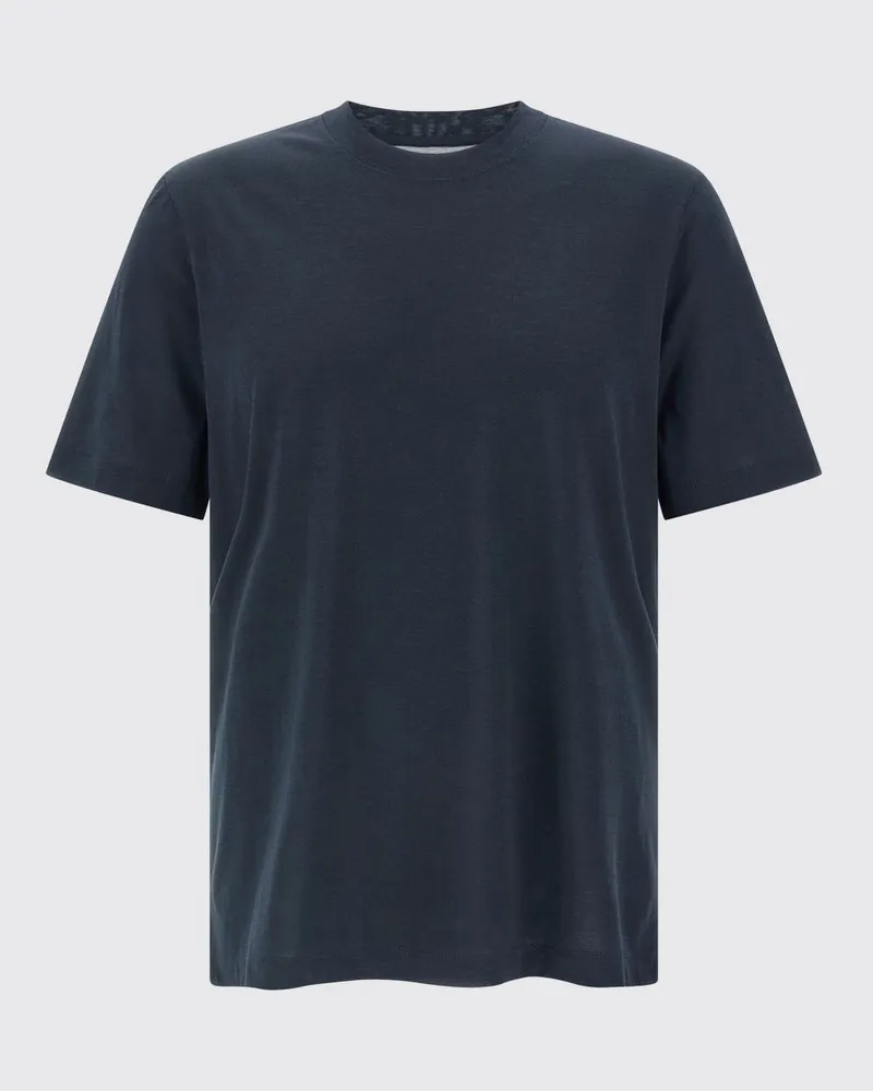 Brunello Cucinelli T-shirt herren Blau
