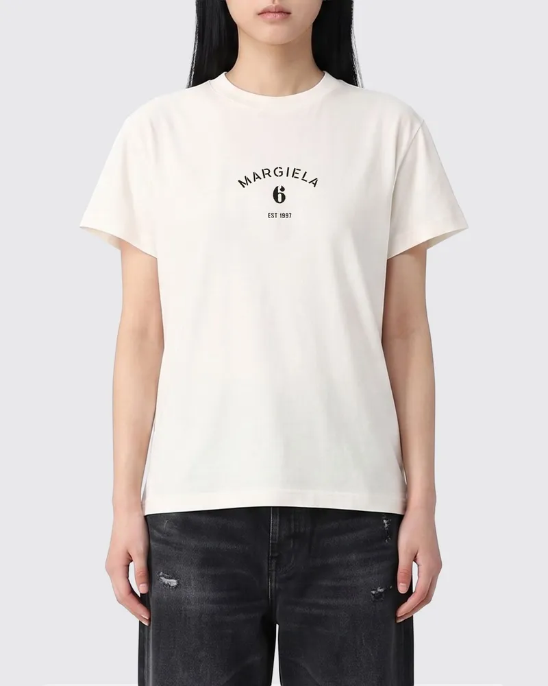 Maison Margiela T-shirt damen Weiß