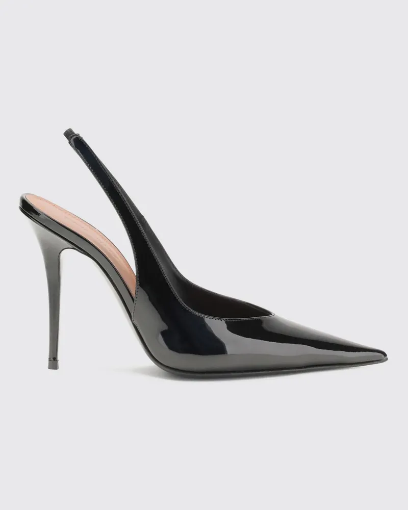 Amina Muaddi Schuhe damen Schwarz