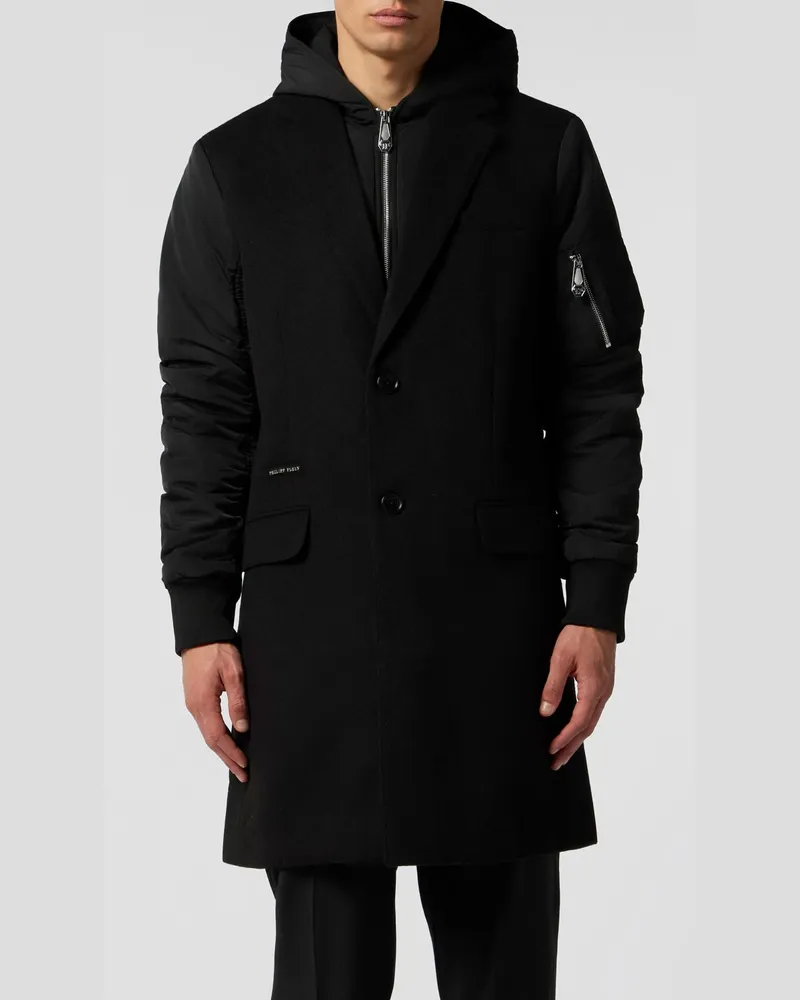 Philipp Plein Mantel herren Schwarz