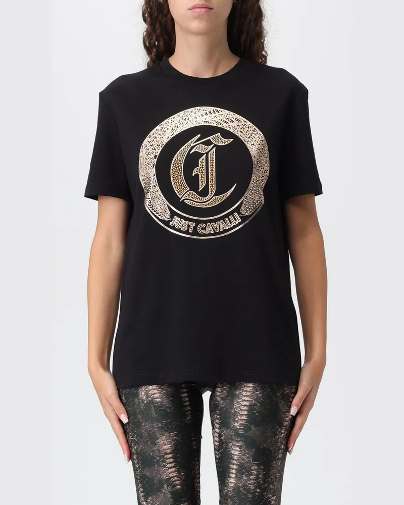 Just Cavalli T-shirt damen Schwarz