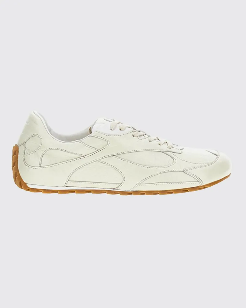 Bottega Veneta Orbit Flash Ledersneaker Weiß