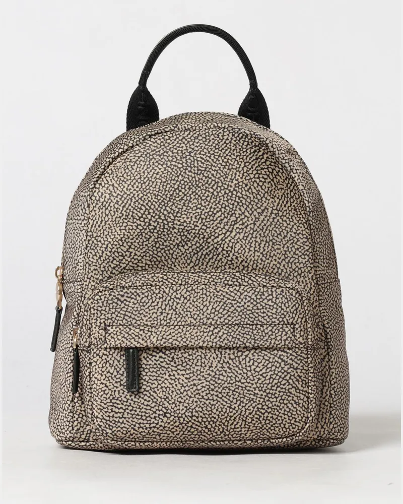 Borbonese Rucksack damen Weiß