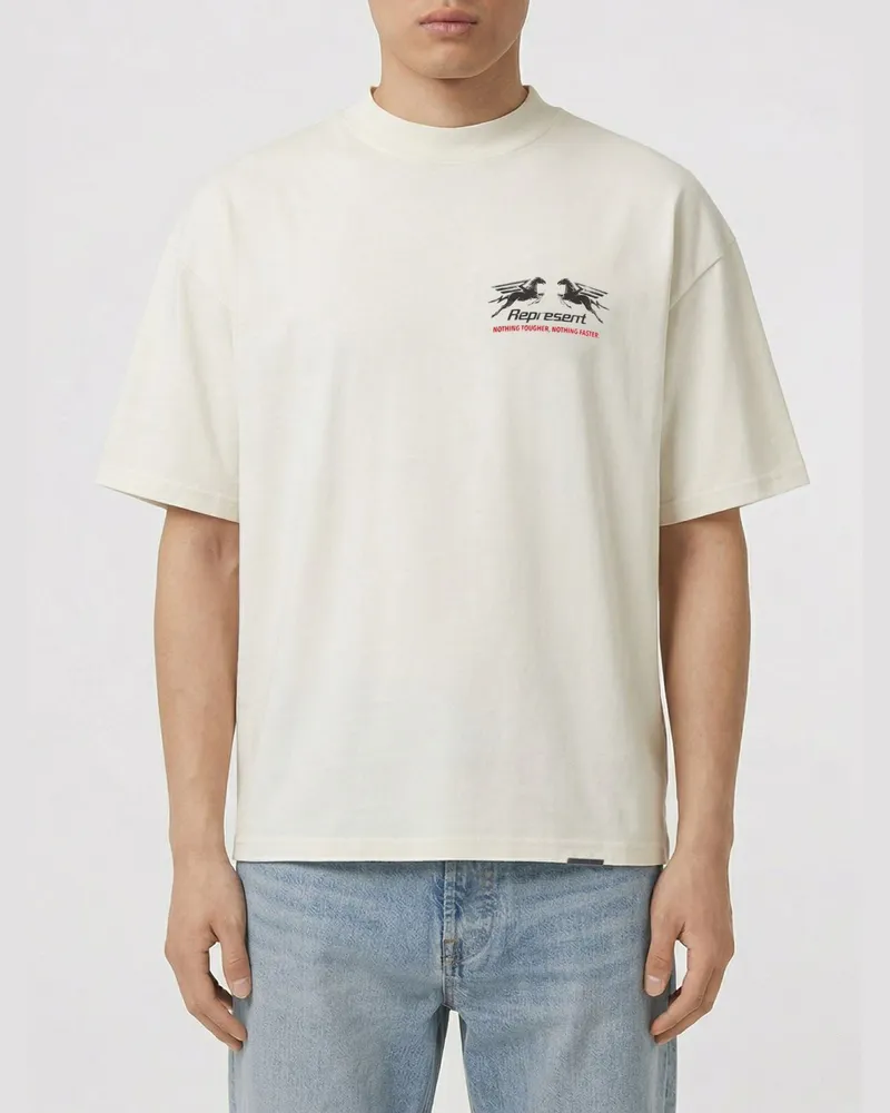 REPRESENT T-shirt herren Weiß