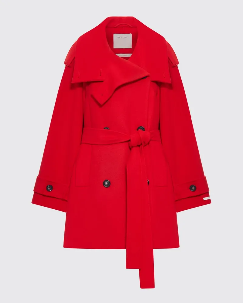 SPORTMAX Mantel damen Rot