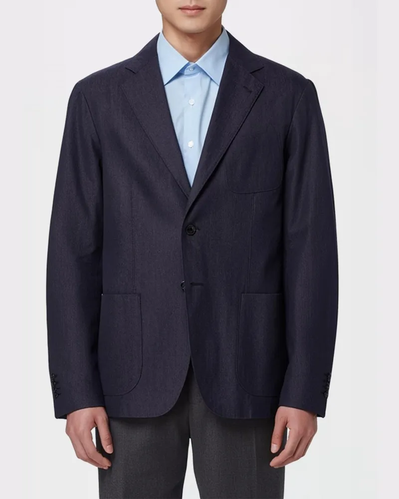 Giorgio Armani Jacke herren Blau