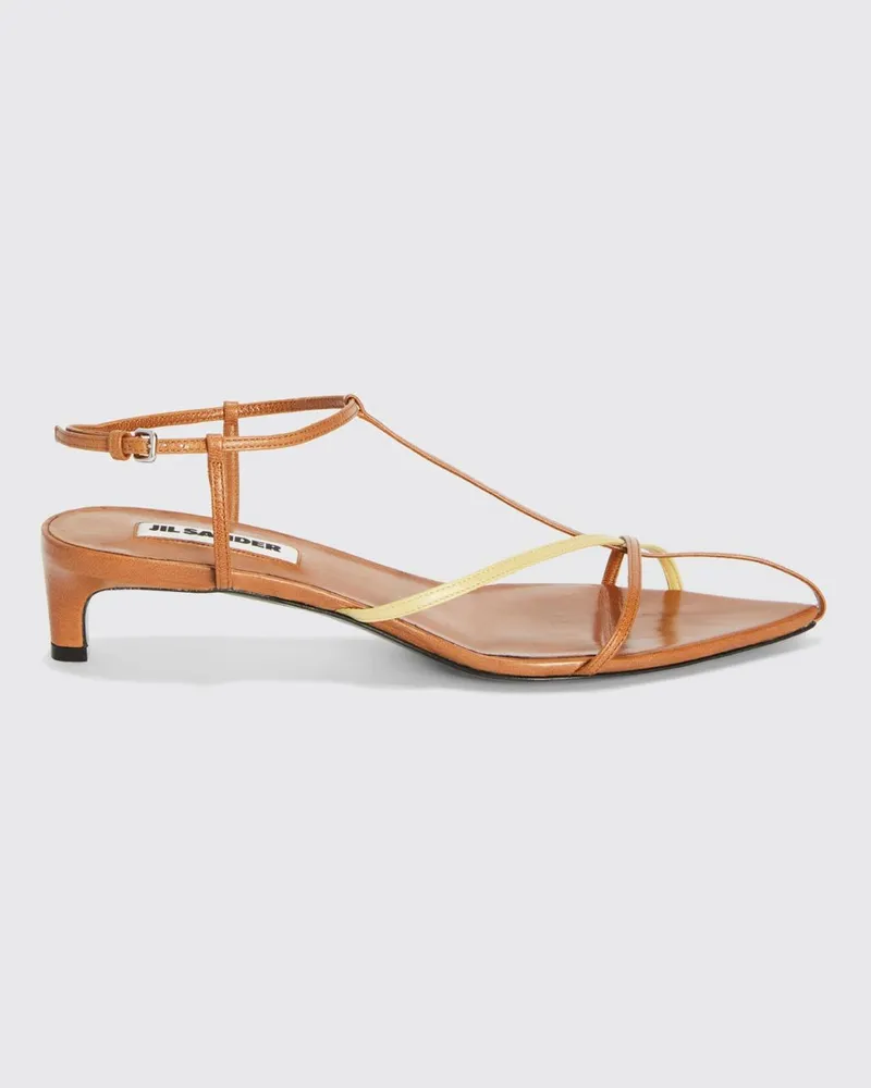 Jil Sander Sandalen mit absatz damen Braun