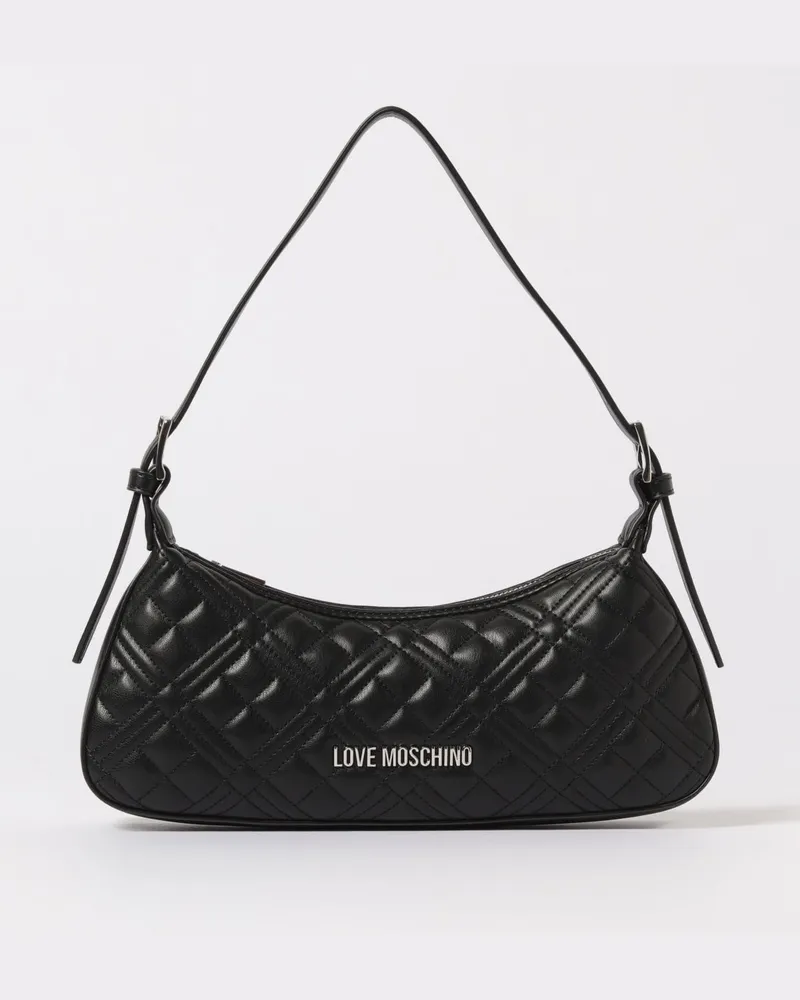 Moschino Schultertasche damen Schwarz