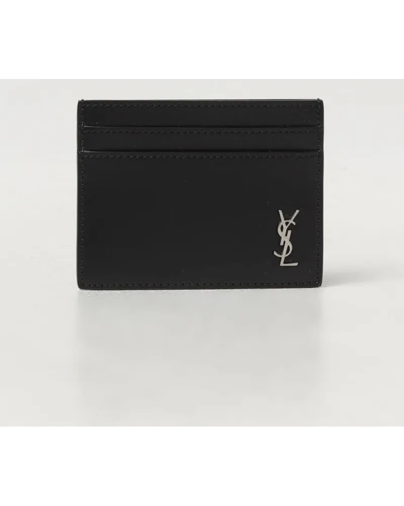 Saint Laurent Portmonnaie herren Schwarz