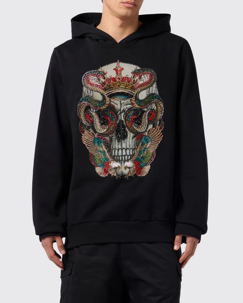 Philipp Plein Sweatshirt herren Schwarz