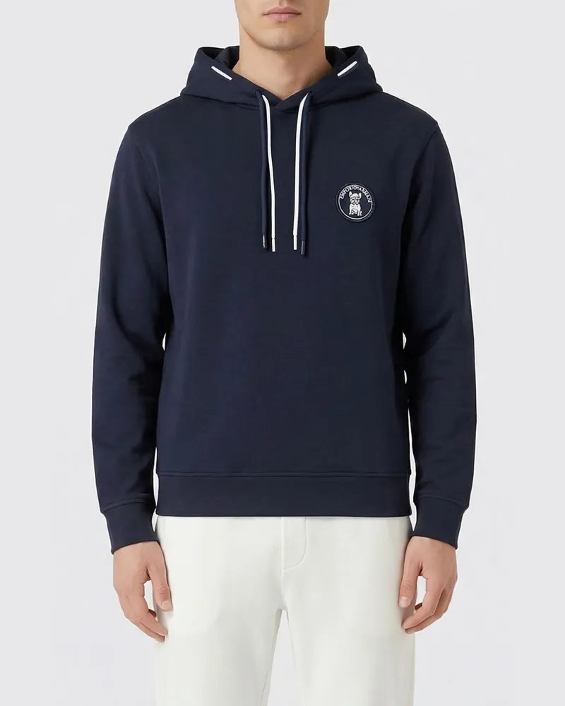 Emporio Armani Sweatshirt herren Blau