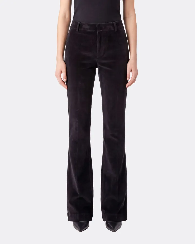 PT TORINO ausgestellte Chino-Hose aus burgunderrotem Cord Braun