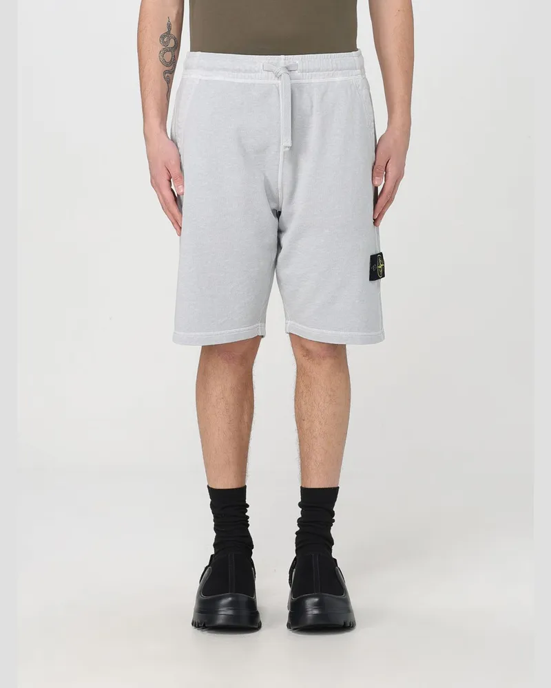 Stone Island Shorts herren Grau