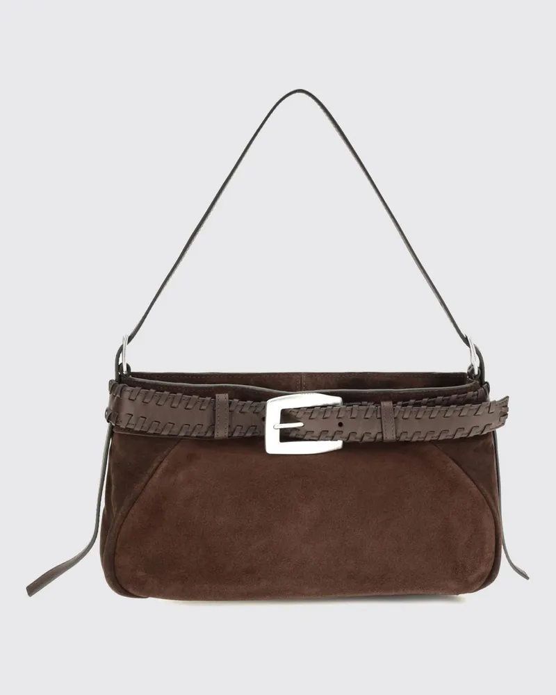 STAUD Schultertasche damen Kaffee