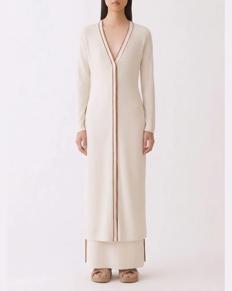 Fabiana Filippi Baumwoll-Cardigan Butter