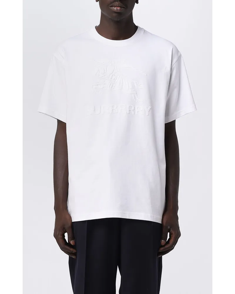 Burberry T-shirt herren Weiß