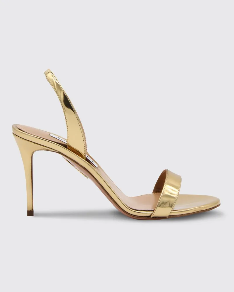 Aquazzura Sandalen mit absatz damen Gold