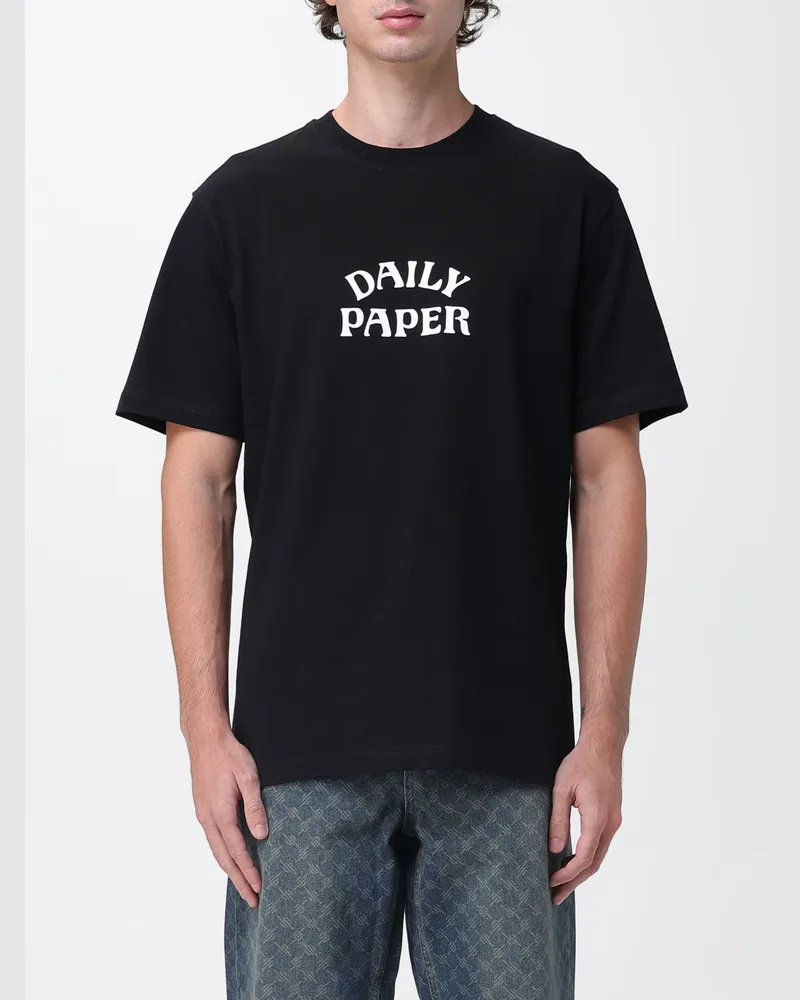 Daily Paper T-shirt herren Schwarz