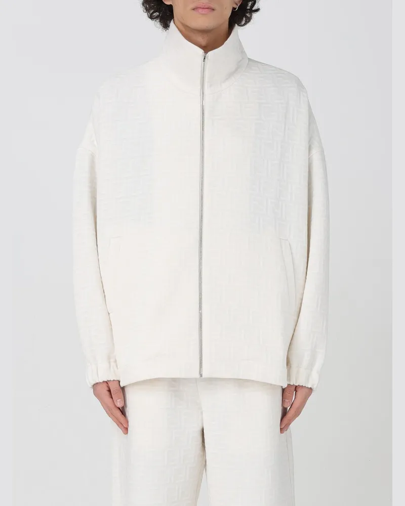 Fendi Jacke herren Weiß