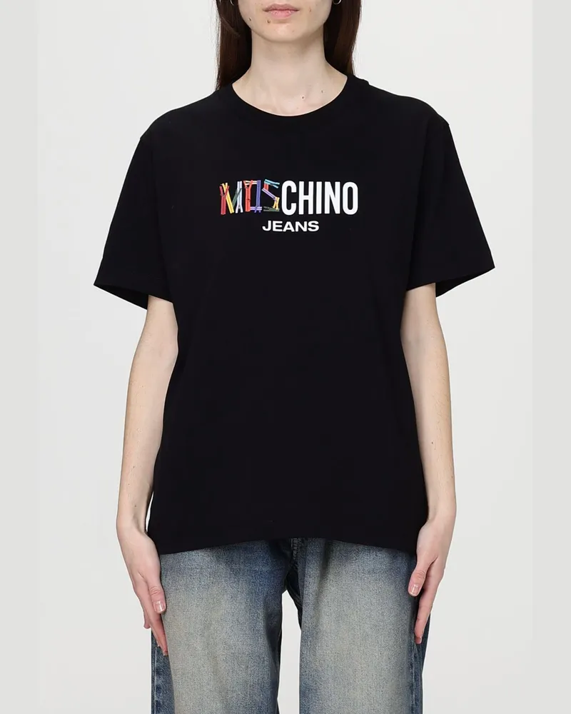 Moschino T-shirt damen Schwarz