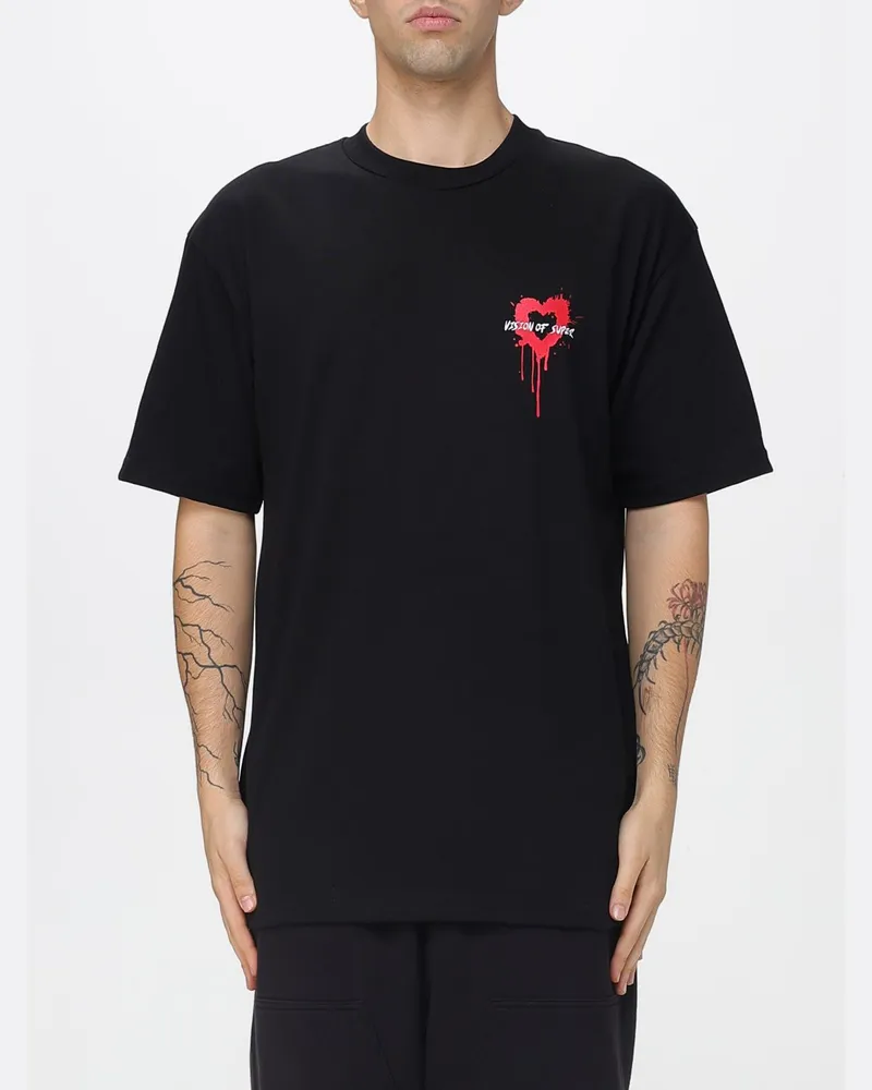 Vision Of Super T-shirt herren Schwarz