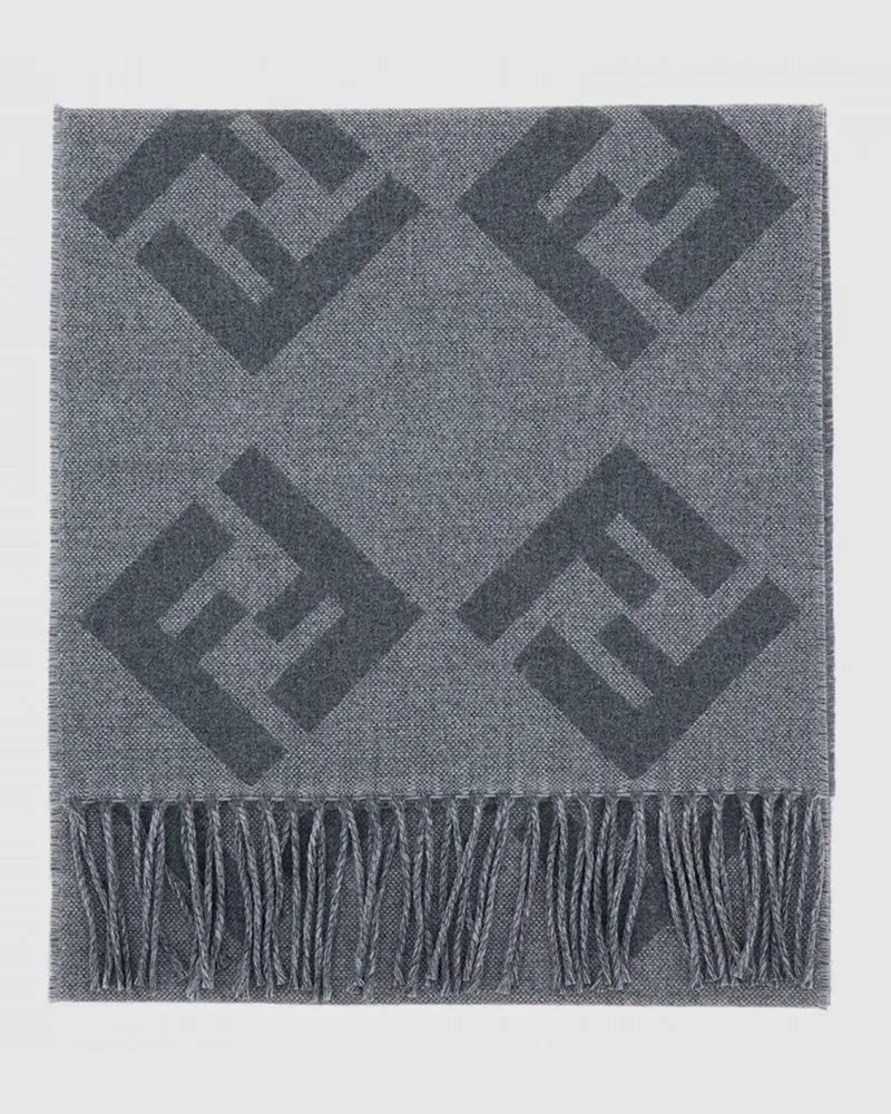 Fendi Schal herren Grau