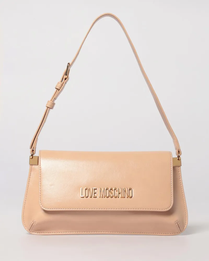 Moschino Schultertasche damen Nude