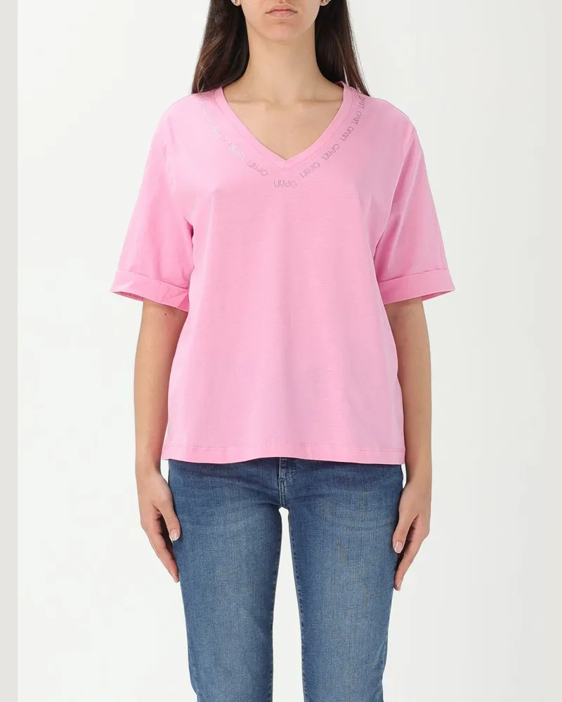 Liu Jo T-shirt damen Pink