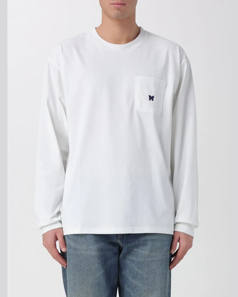 NEEDLES T-shirt herren Weiß